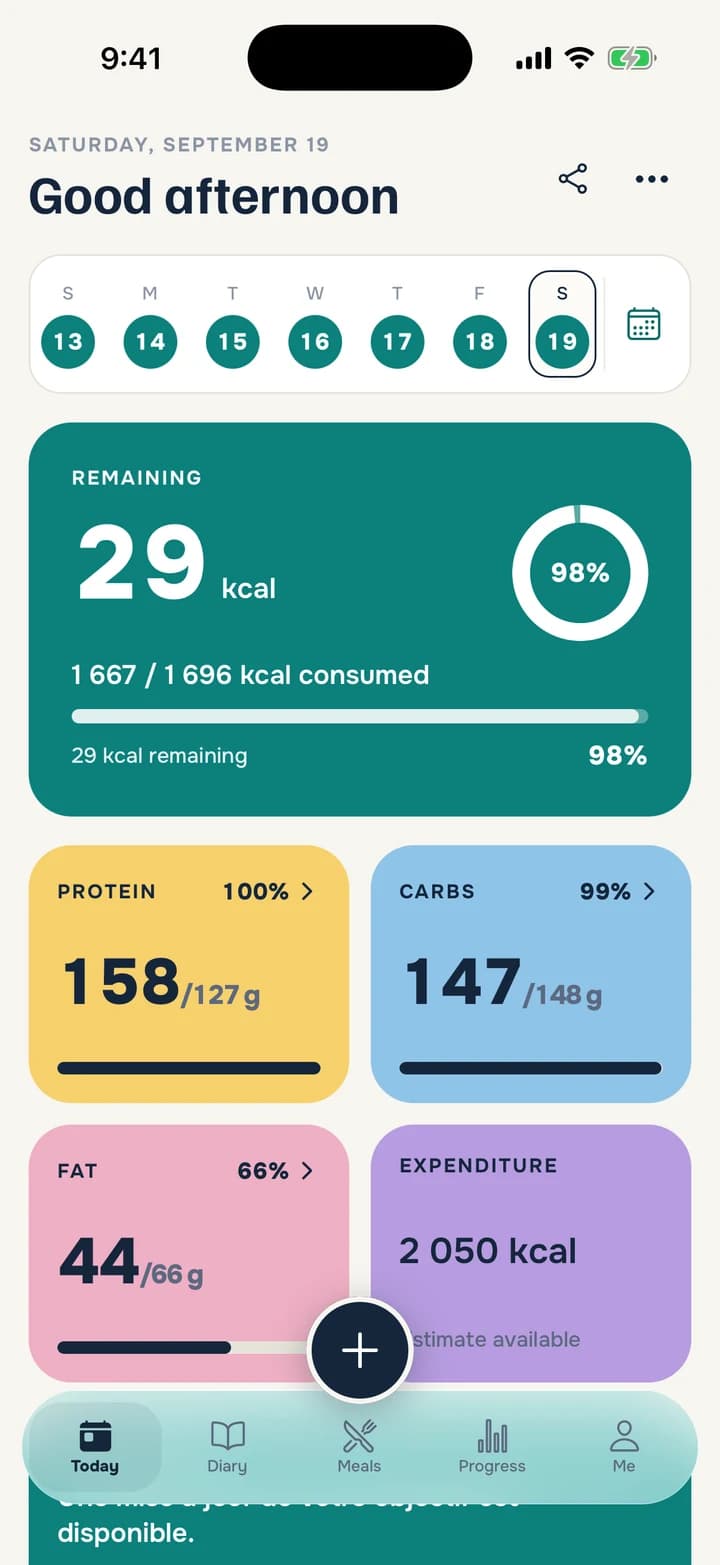 Calorie Tracker & Food Diary