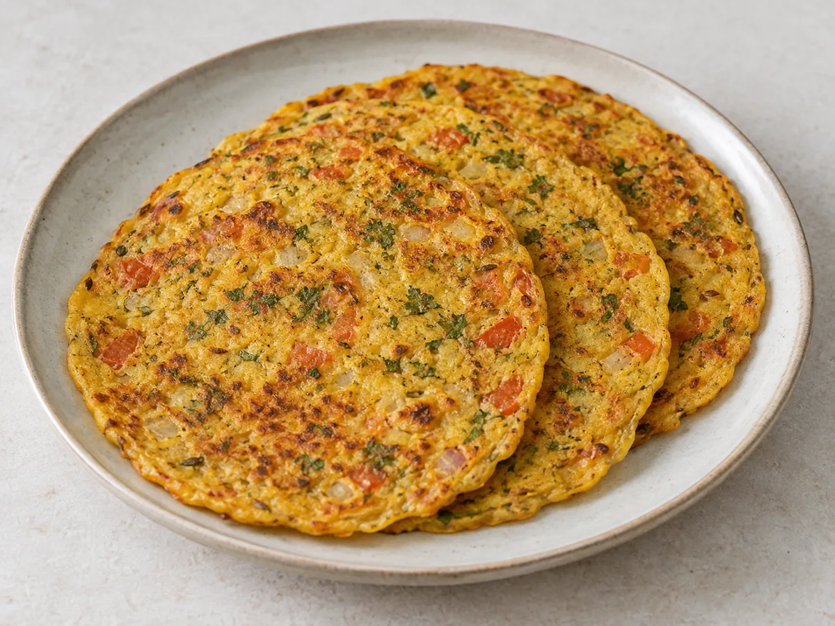 Herbed Chickpea Chilla