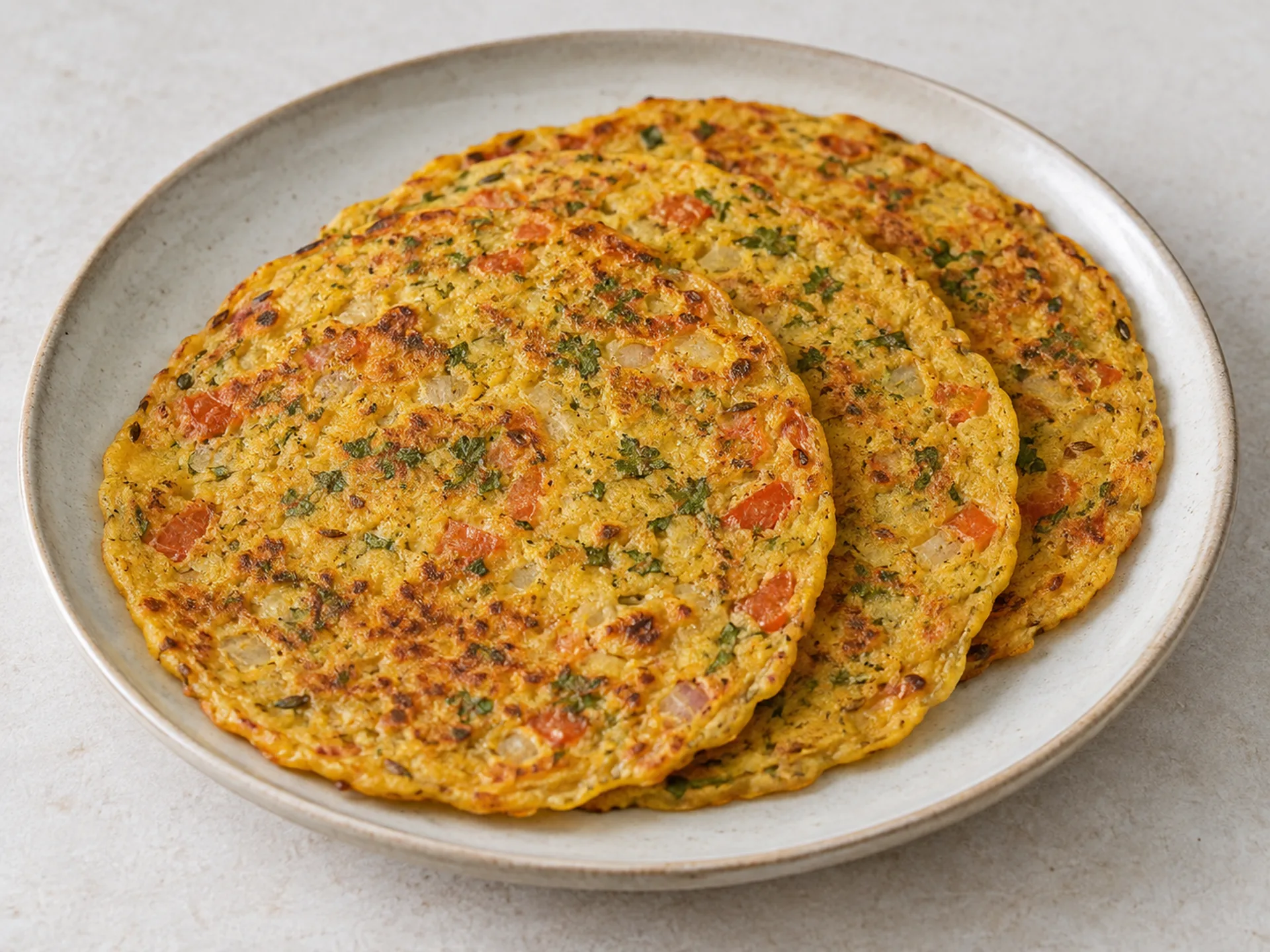Herbed Chickpea Chilla