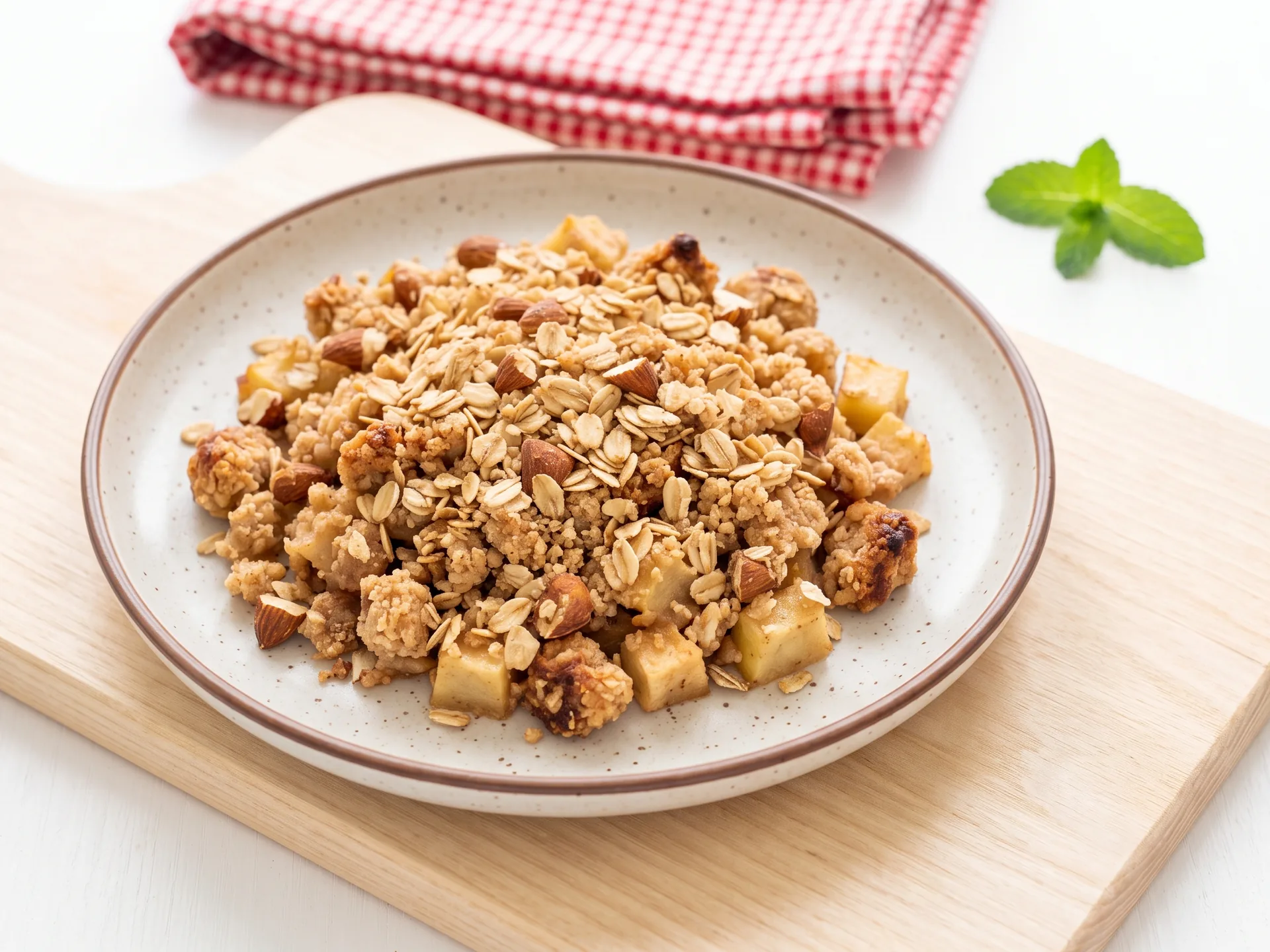 Apple Oat Crumble