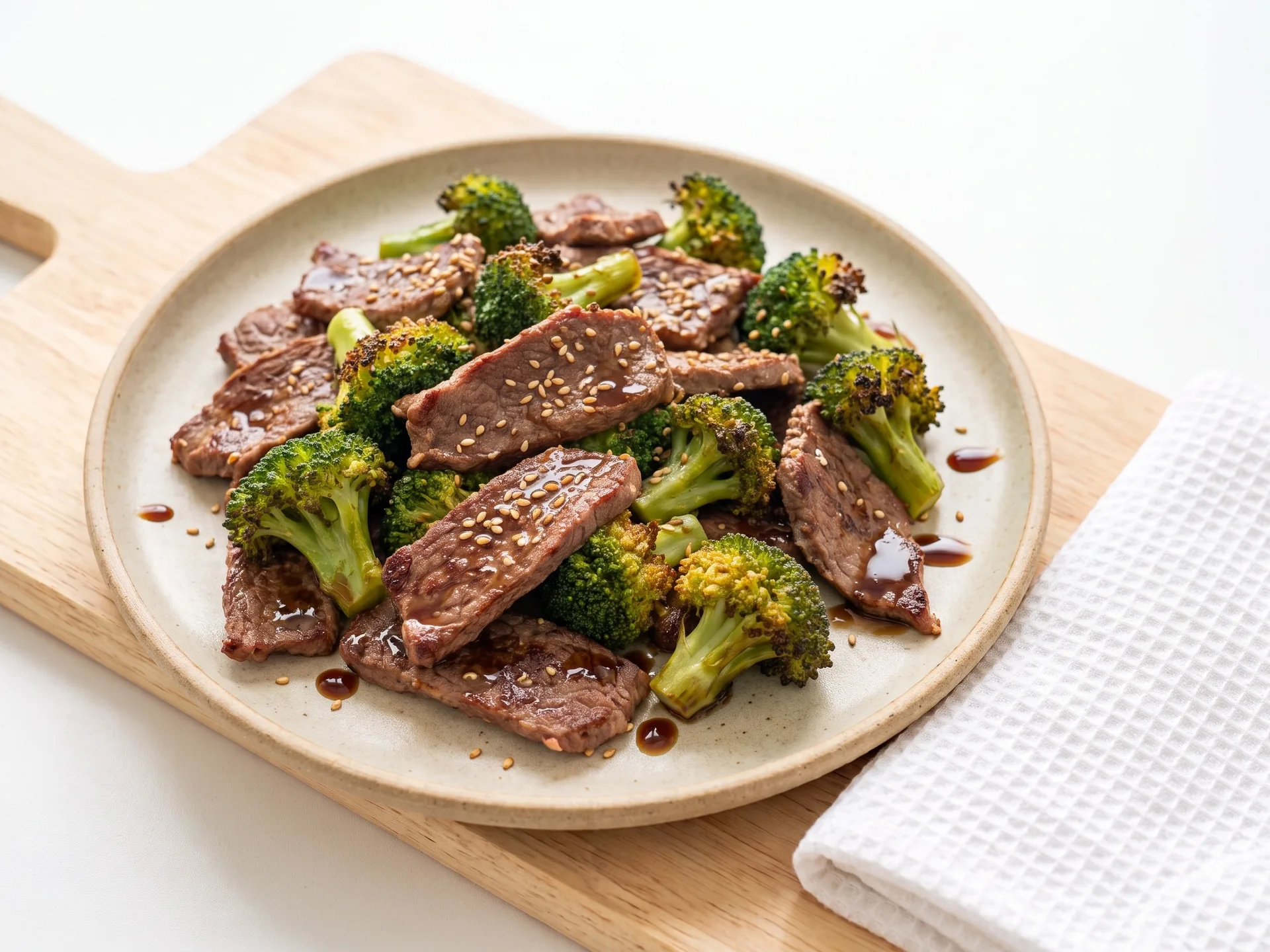 Bœuf sauté au brocoli