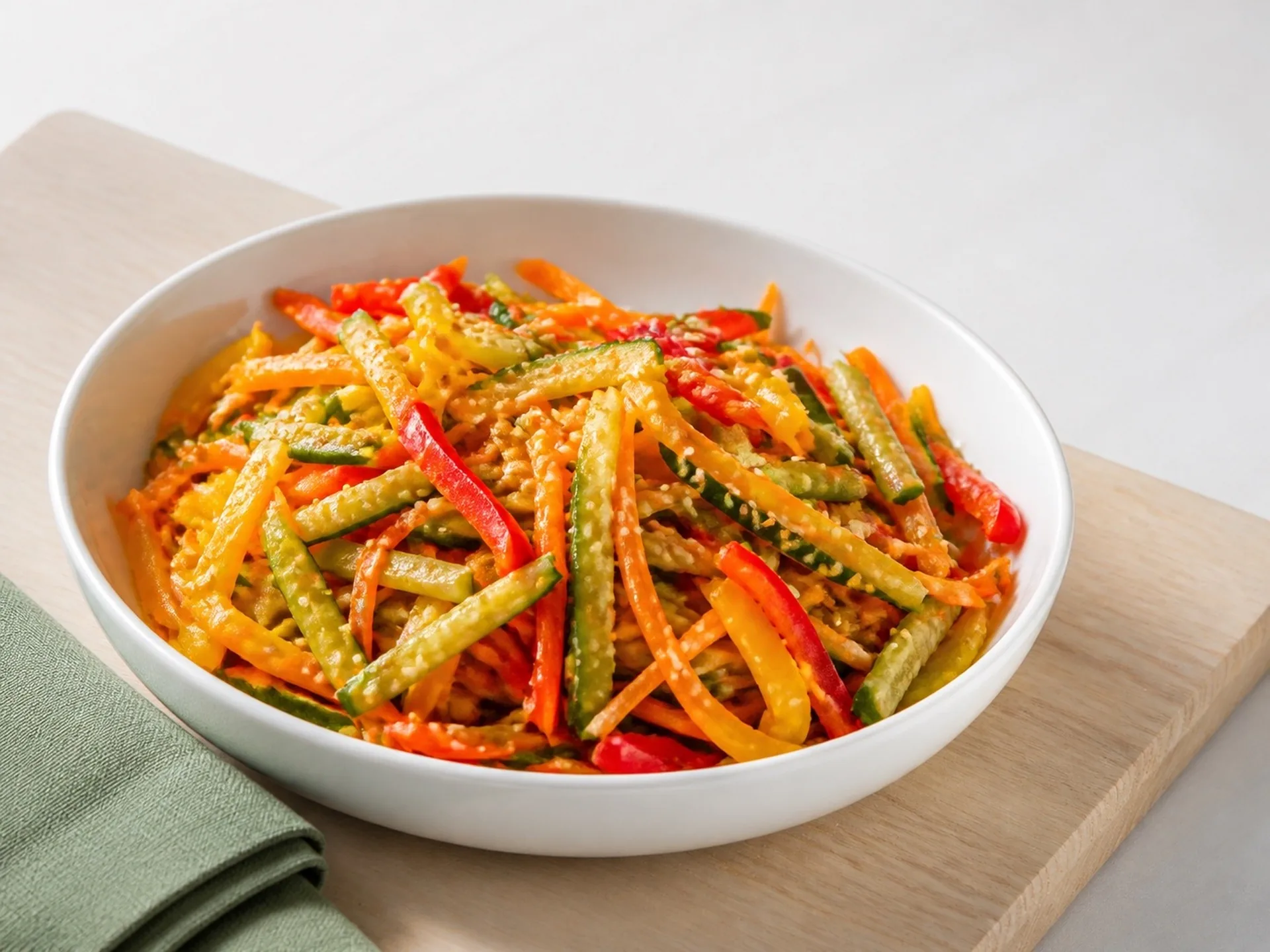 Crunchy Sesame Slaw