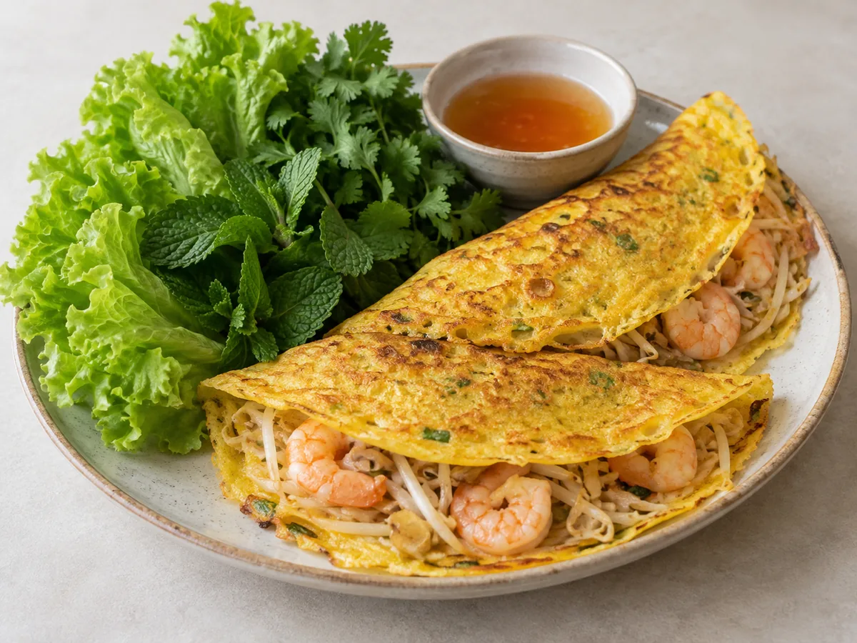 Shrimp Bánh Xèo