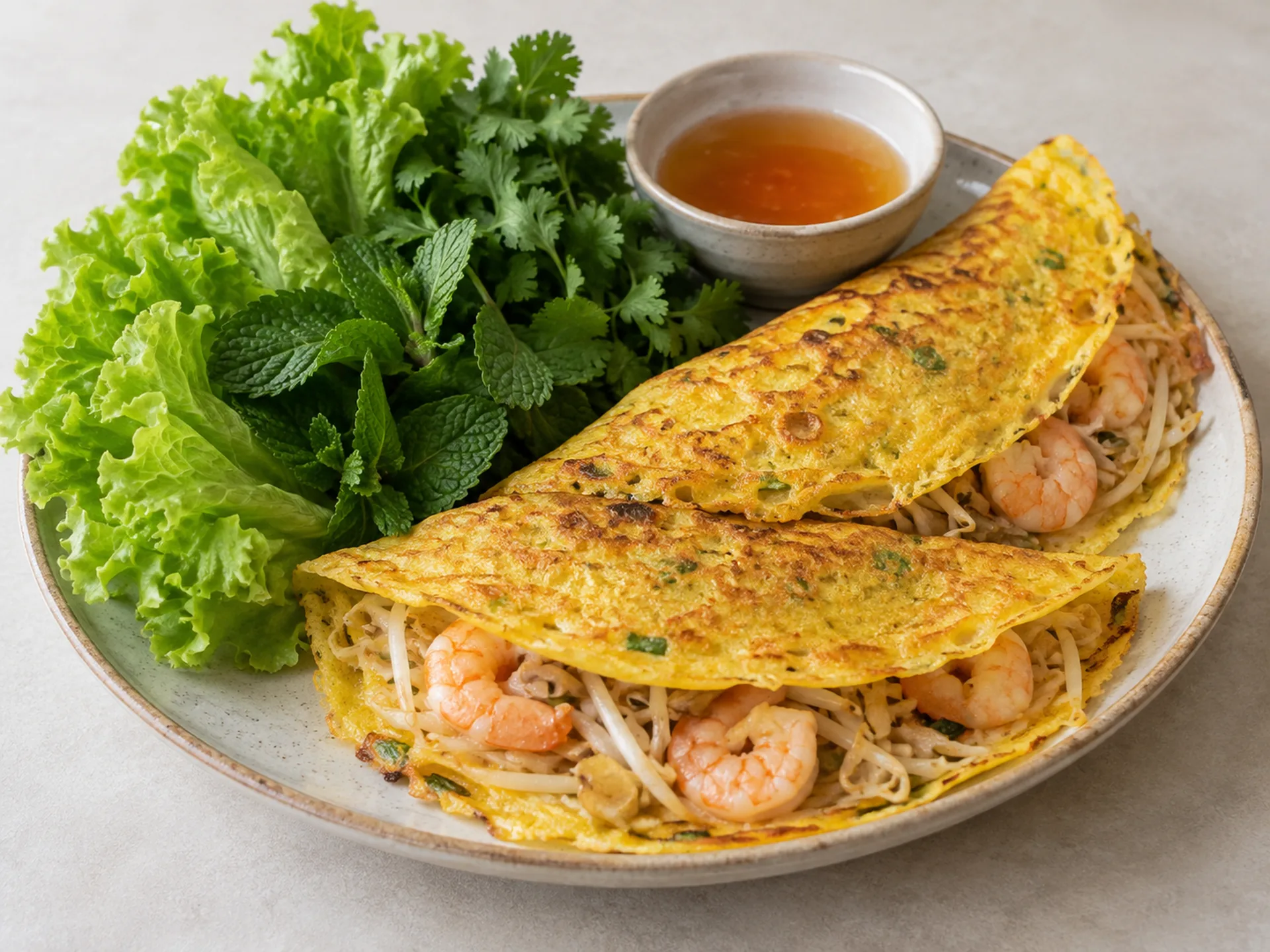 Shrimp Bánh Xèo
