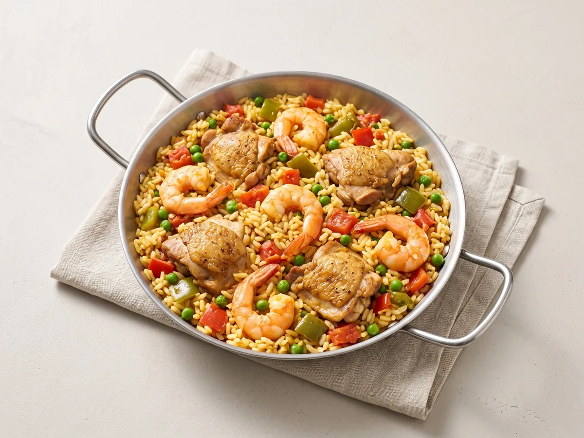 Chicken and Shrimp Paella
