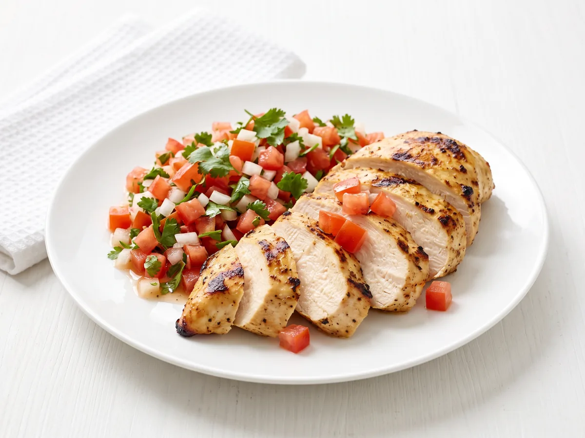 Grilled Chicken with Pico de Gallo