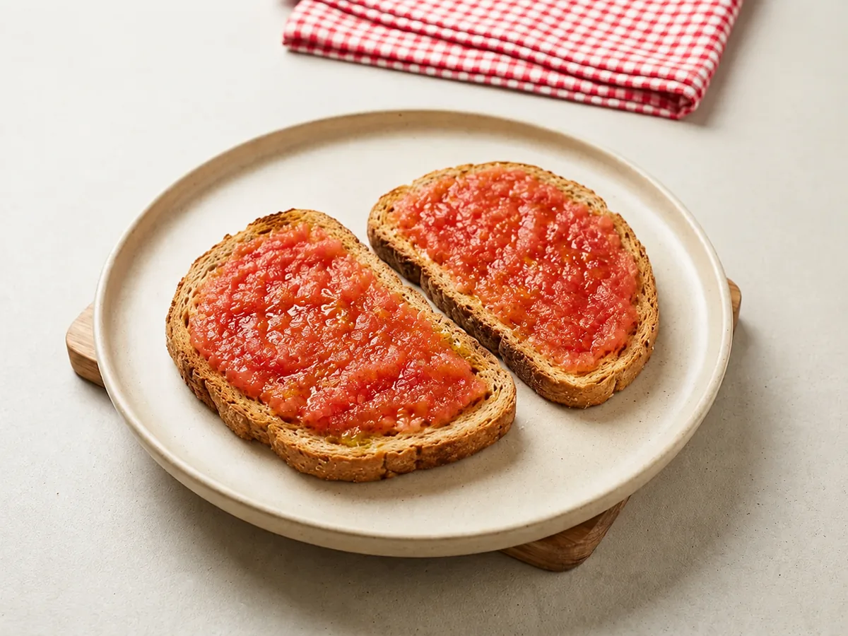 Pan con Tomate