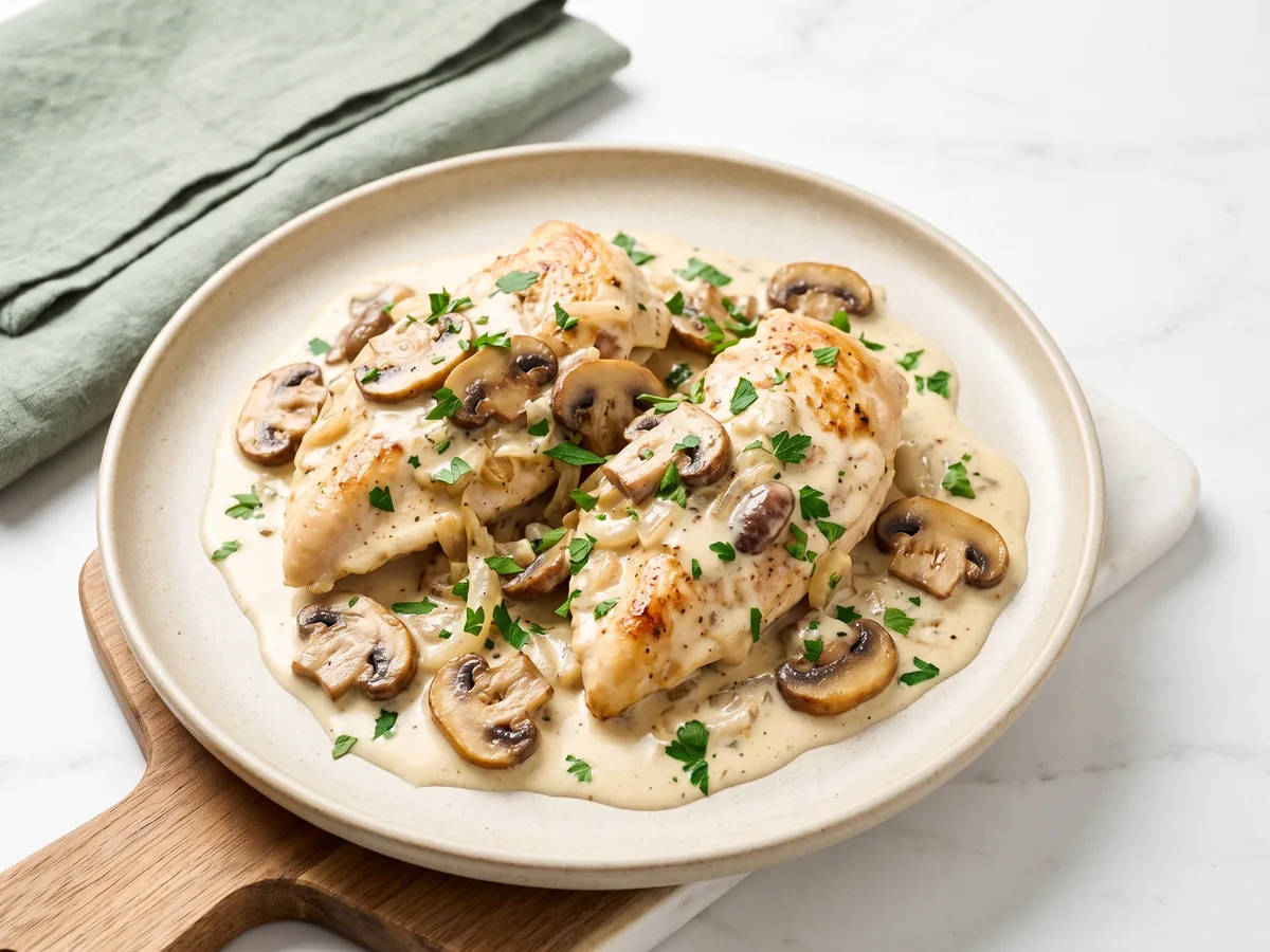 Chicken with Mushrooms