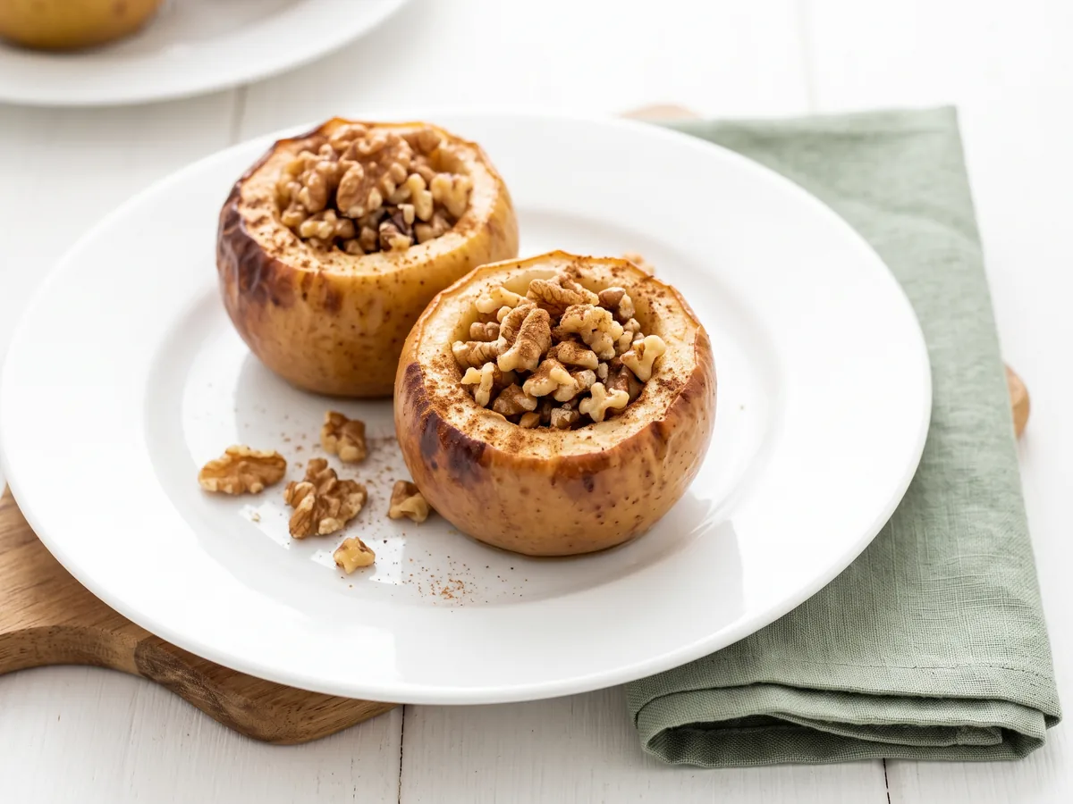 Baked Apples with Walnuts