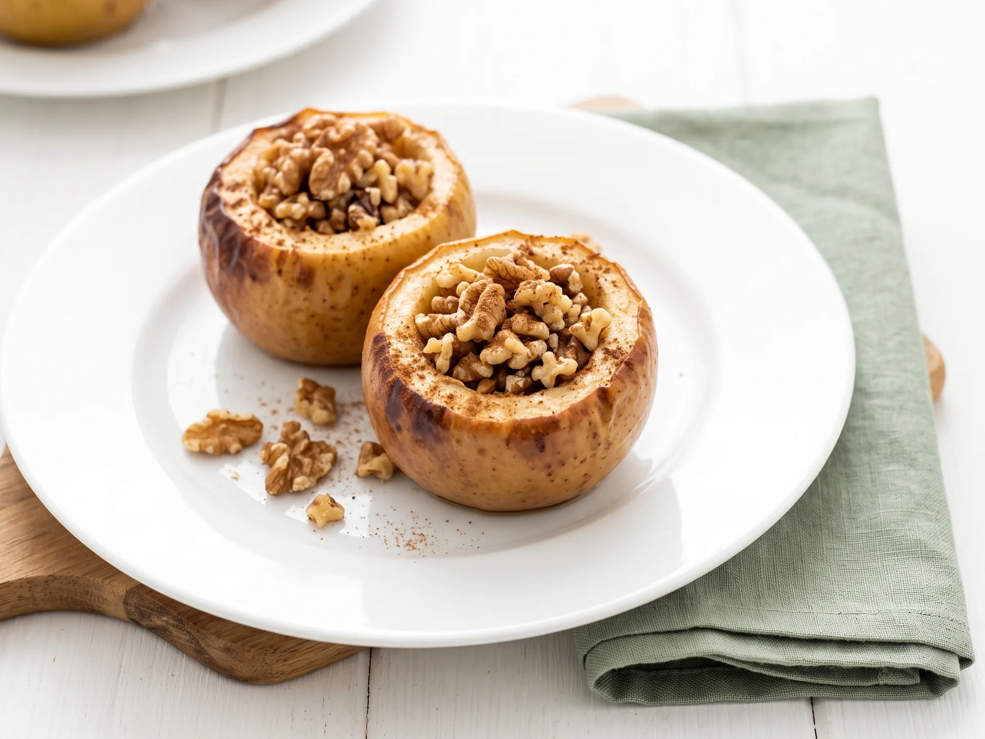 Baked Apples with Walnuts