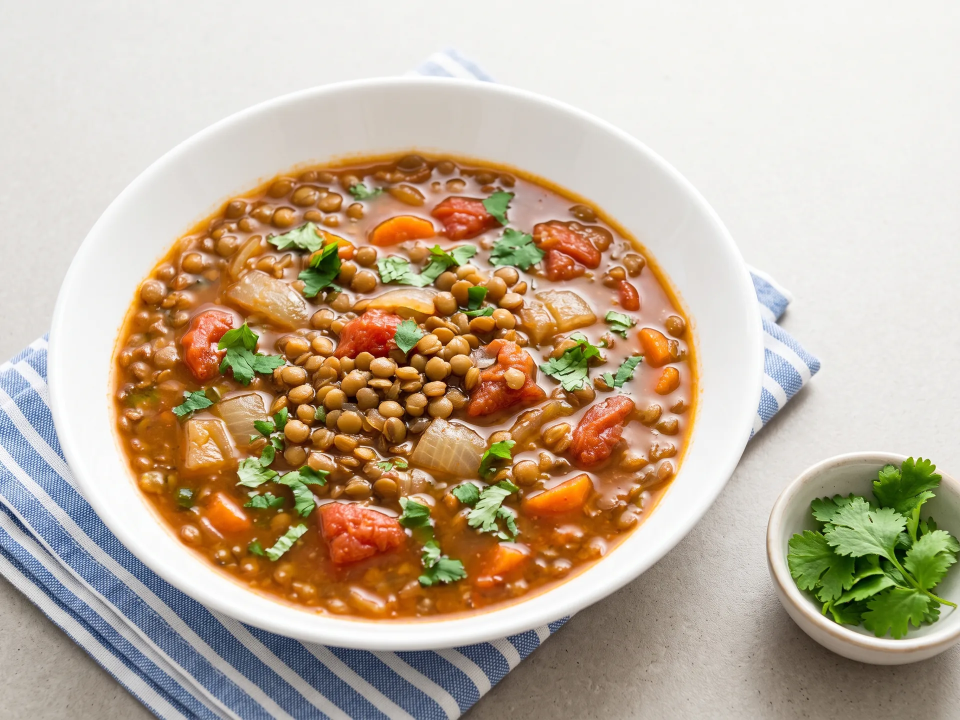 Moroccan-Style Lentil Soup