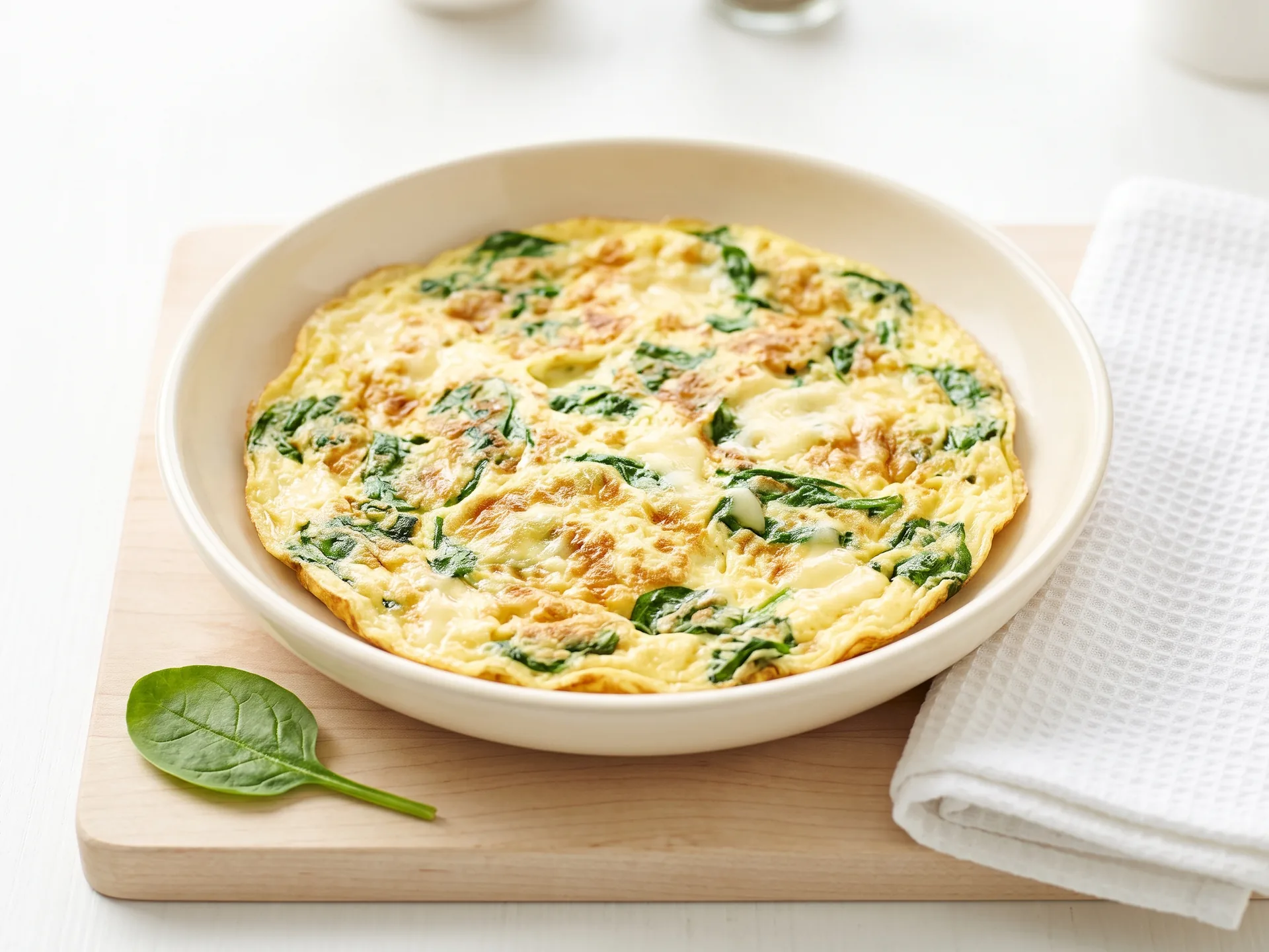 Spinach and Cheese Omelet