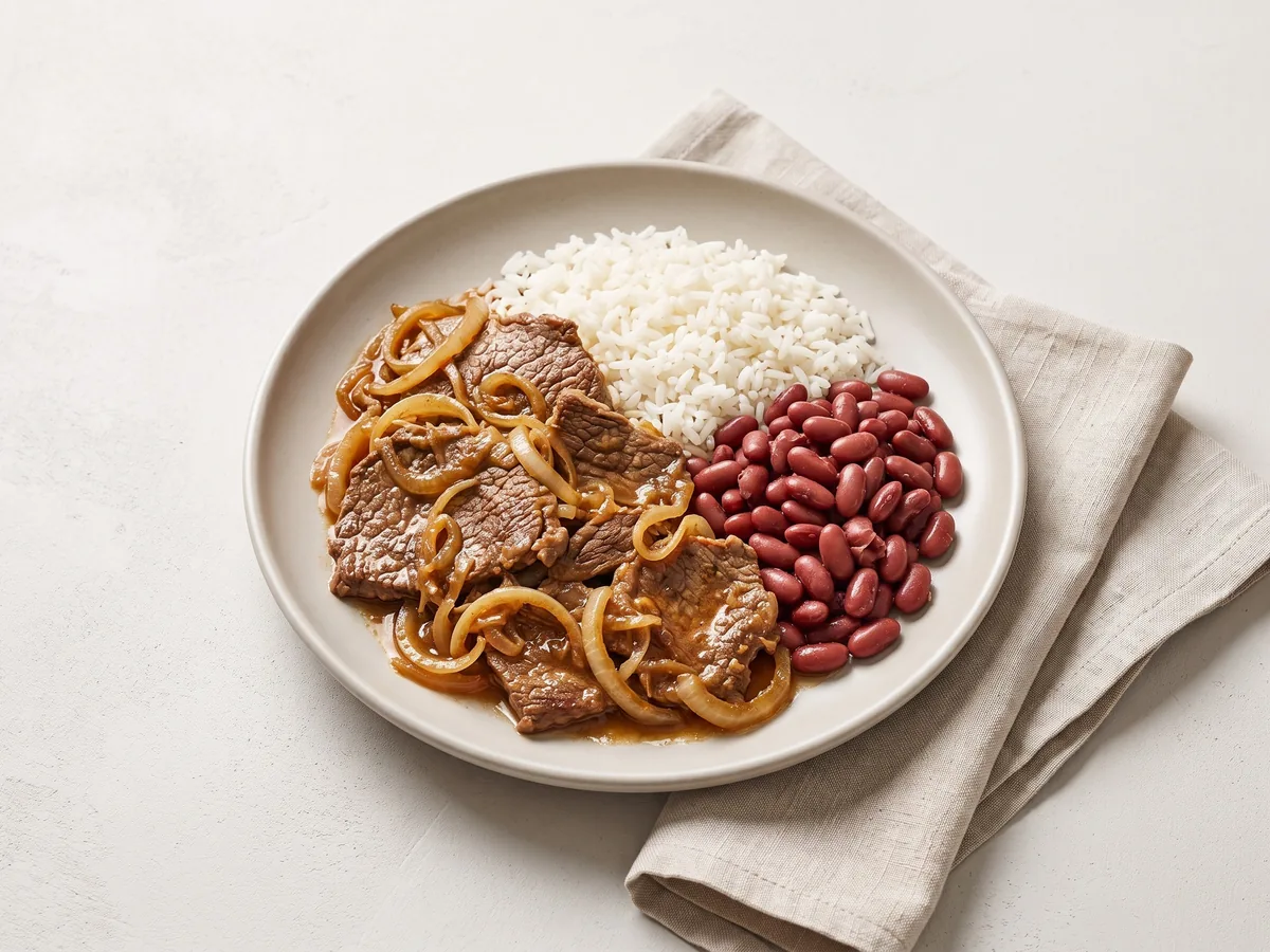 Bife Acebolado (Brazilian Steak with Onions)