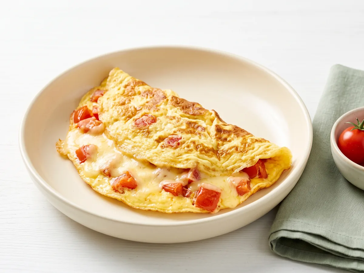 Three-Egg Gouda Omelet