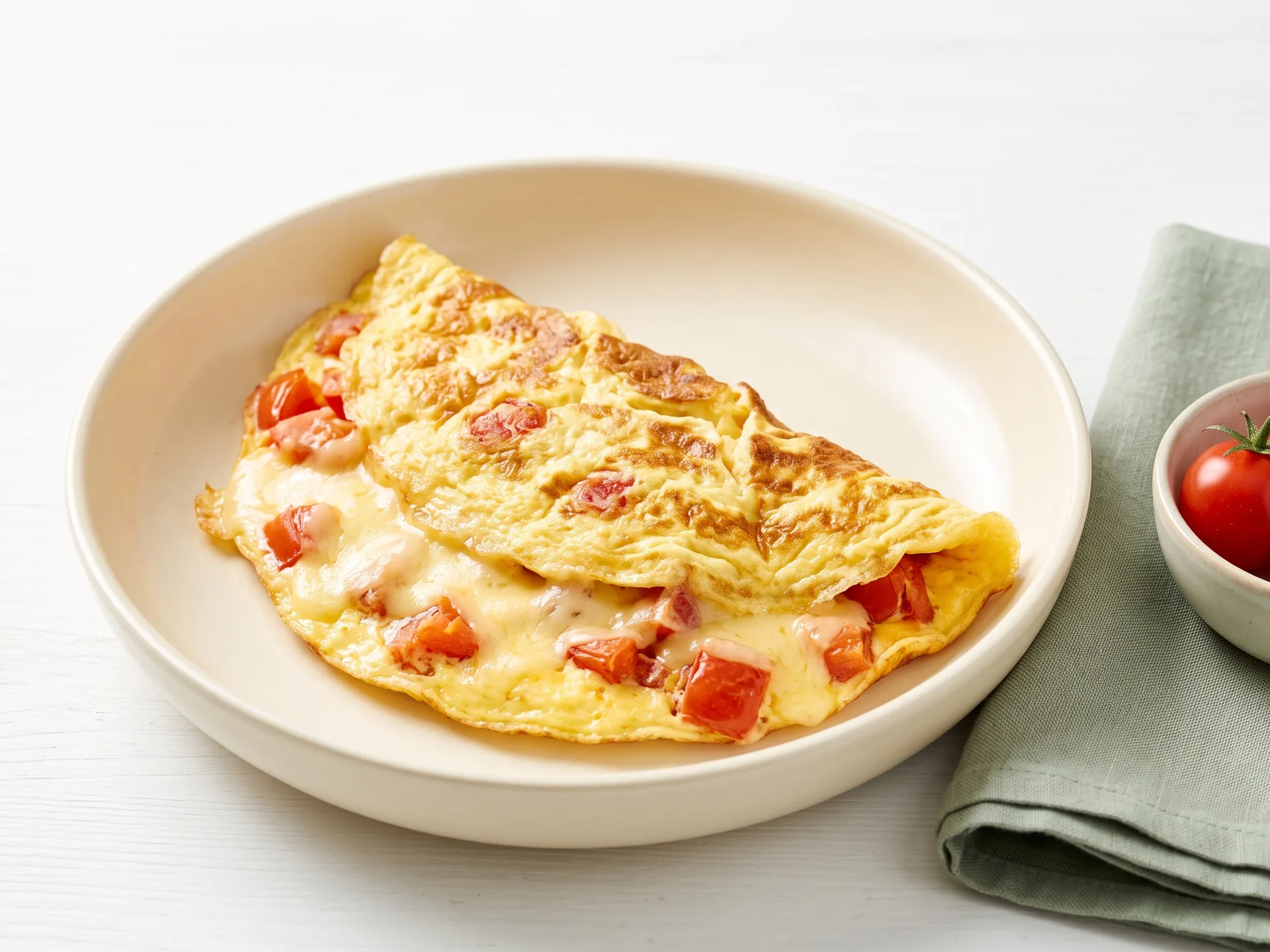 Three-Egg Gouda Omelet