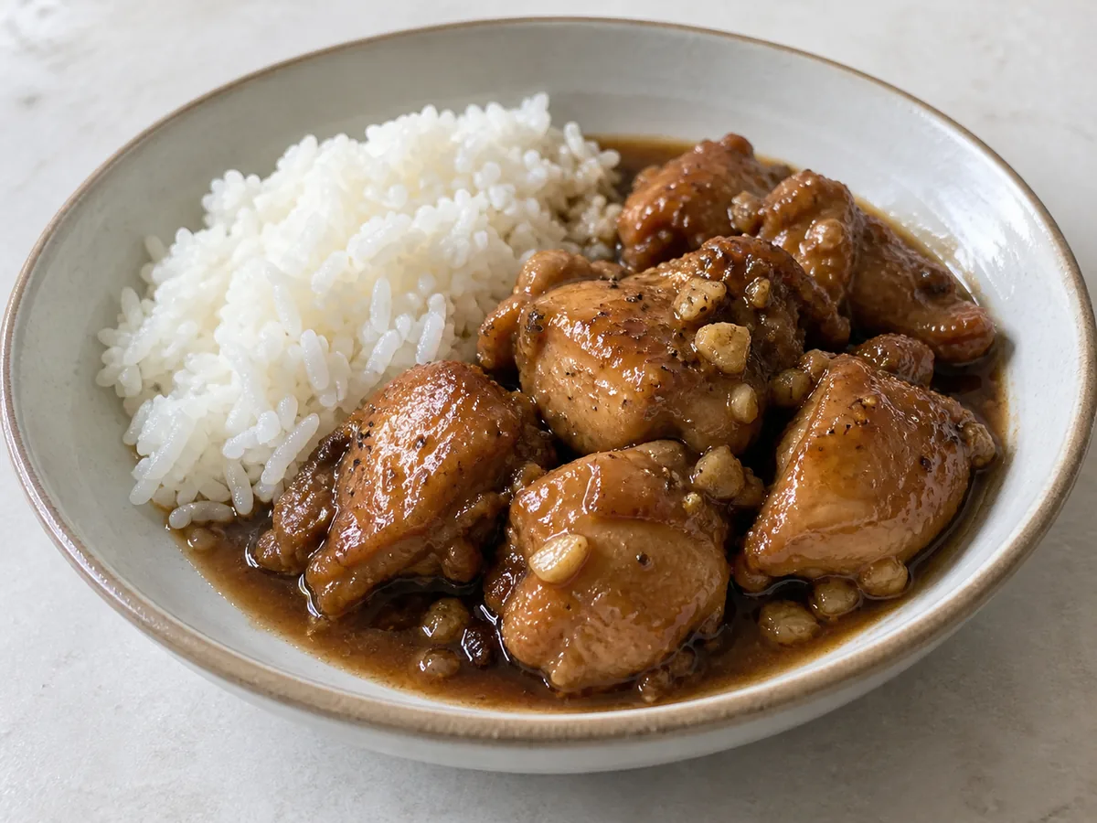 Filipino Chicken Adobo