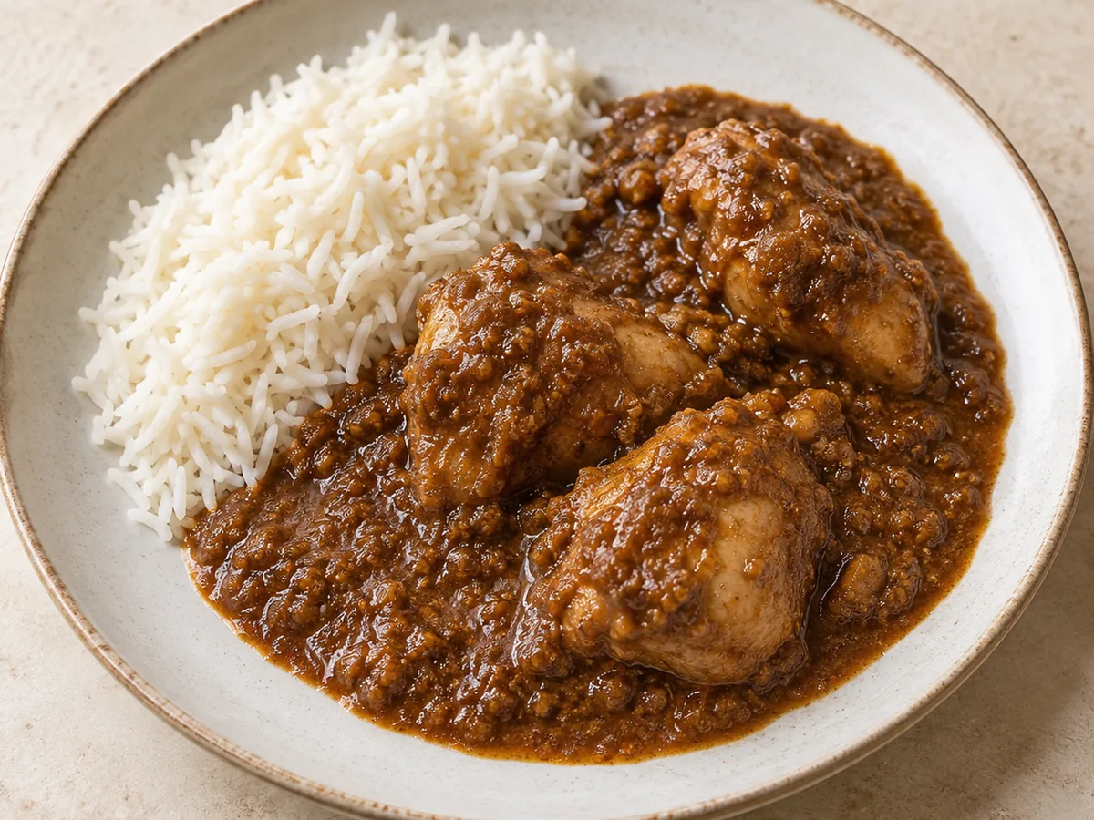 Chicken Fesenjan with Walnuts and Pomegranate