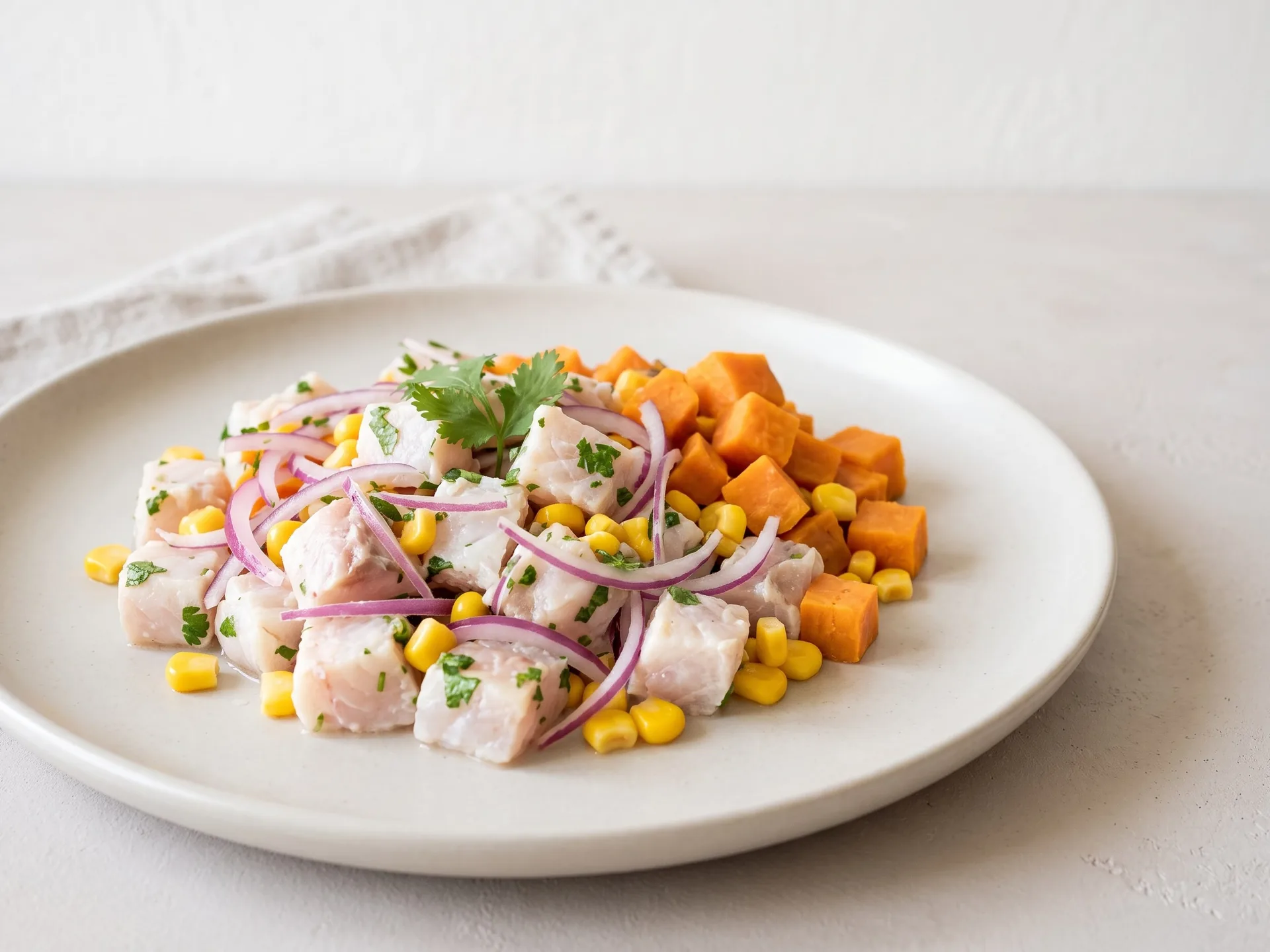 Peruvian Whiting Ceviche (Raw Fish Protocol)