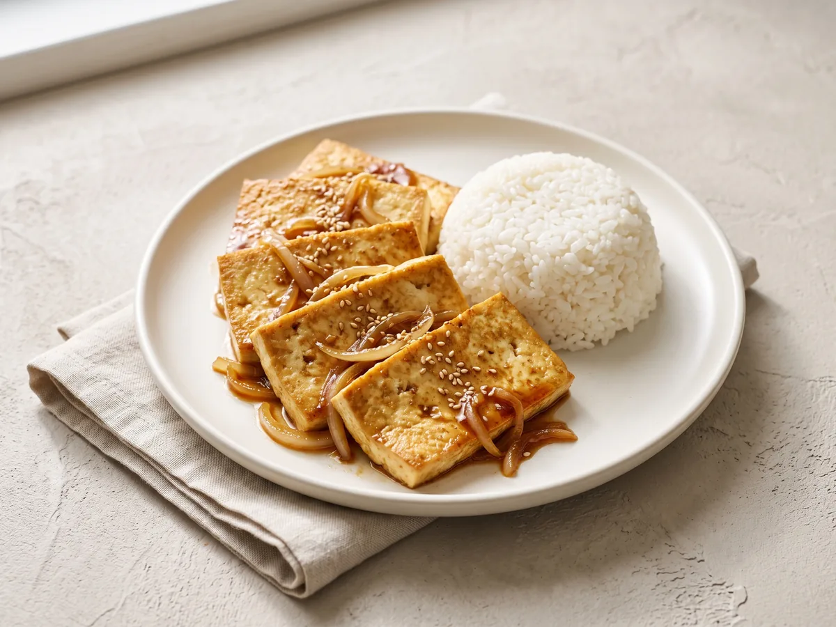 Dubu Jorim (Korean Braised Tofu)