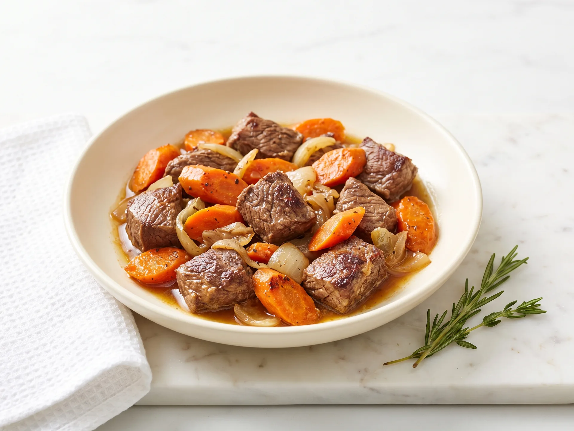 Slow-Cooked Beef with Carrots