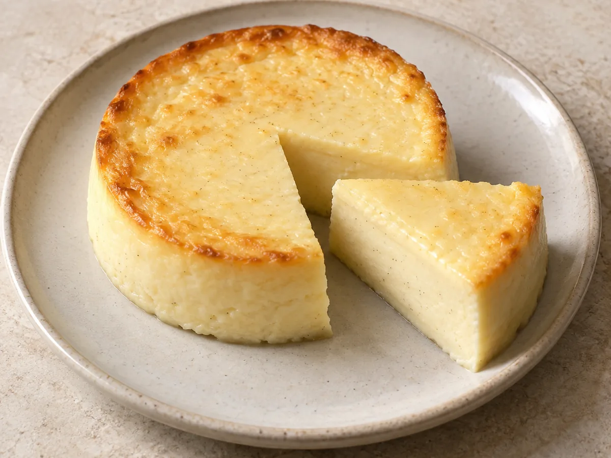 Vanilla Fromage Blanc Flan