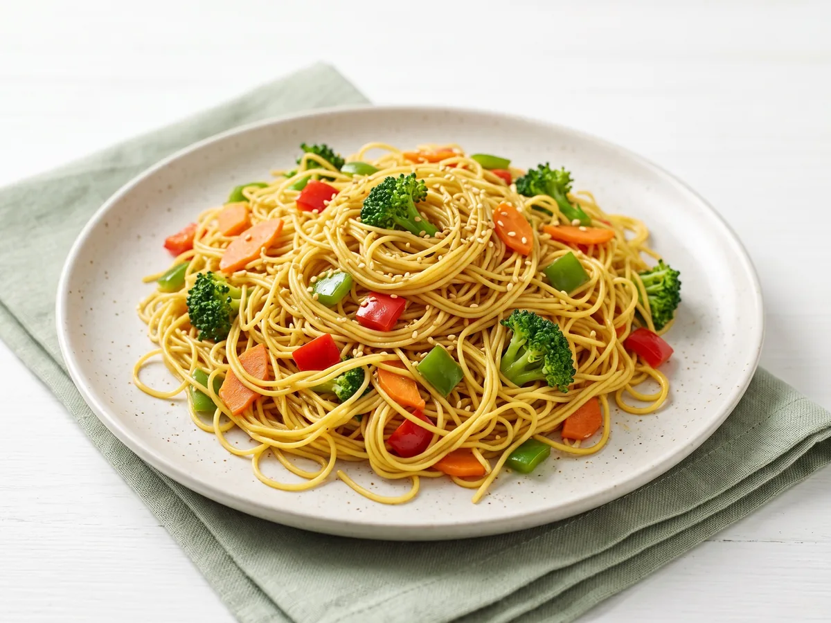 Vegetable Stir-Fried Noodles