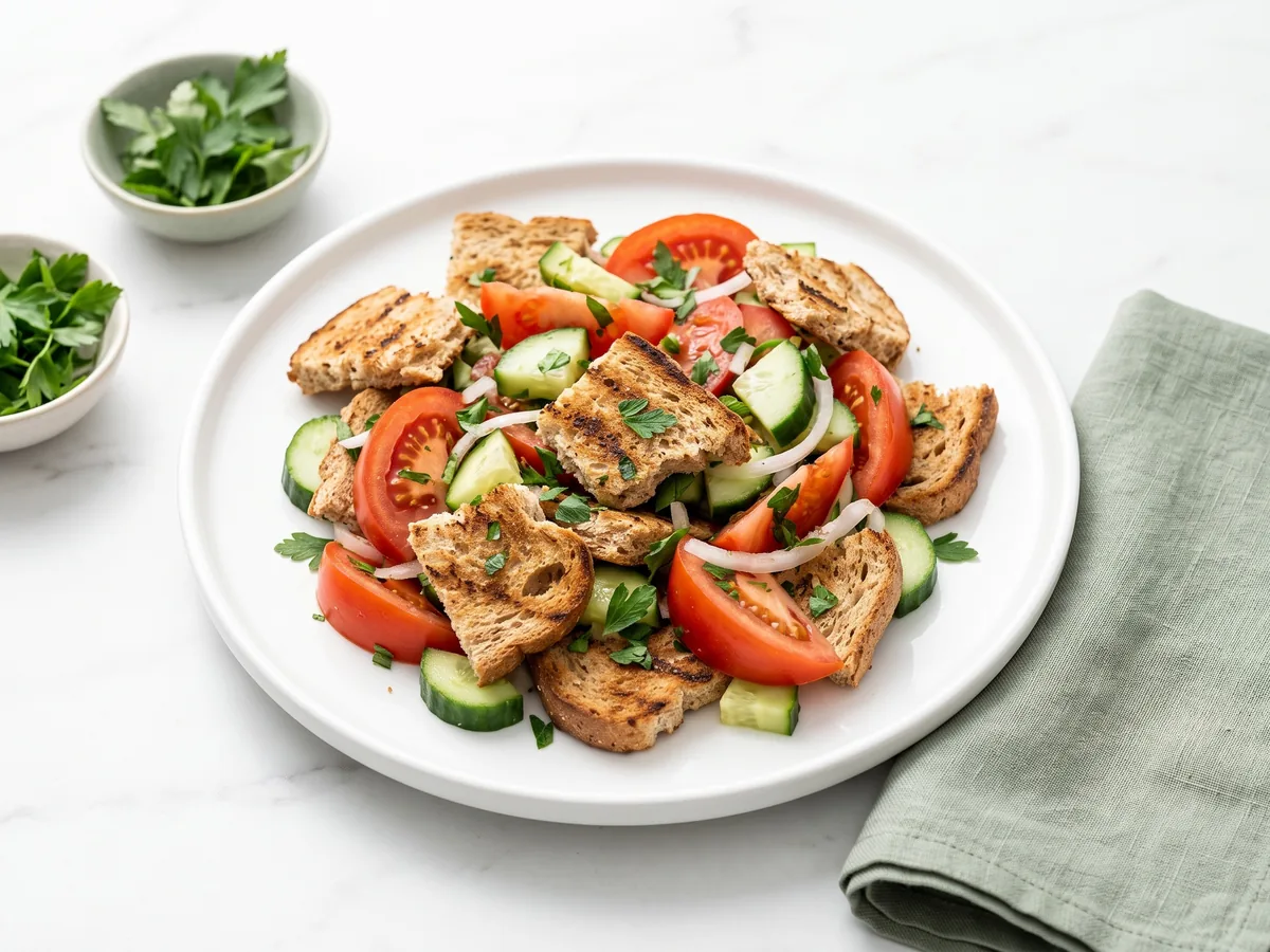 Whole Wheat Fattoush