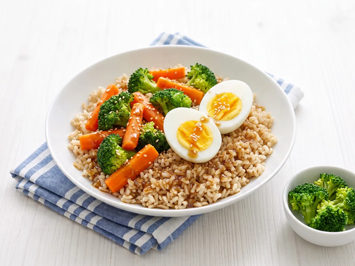 Brown Rice and Vegetable Bowl