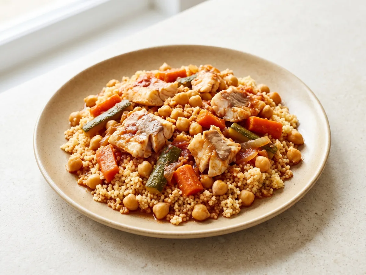 Tunisian Fish Couscous