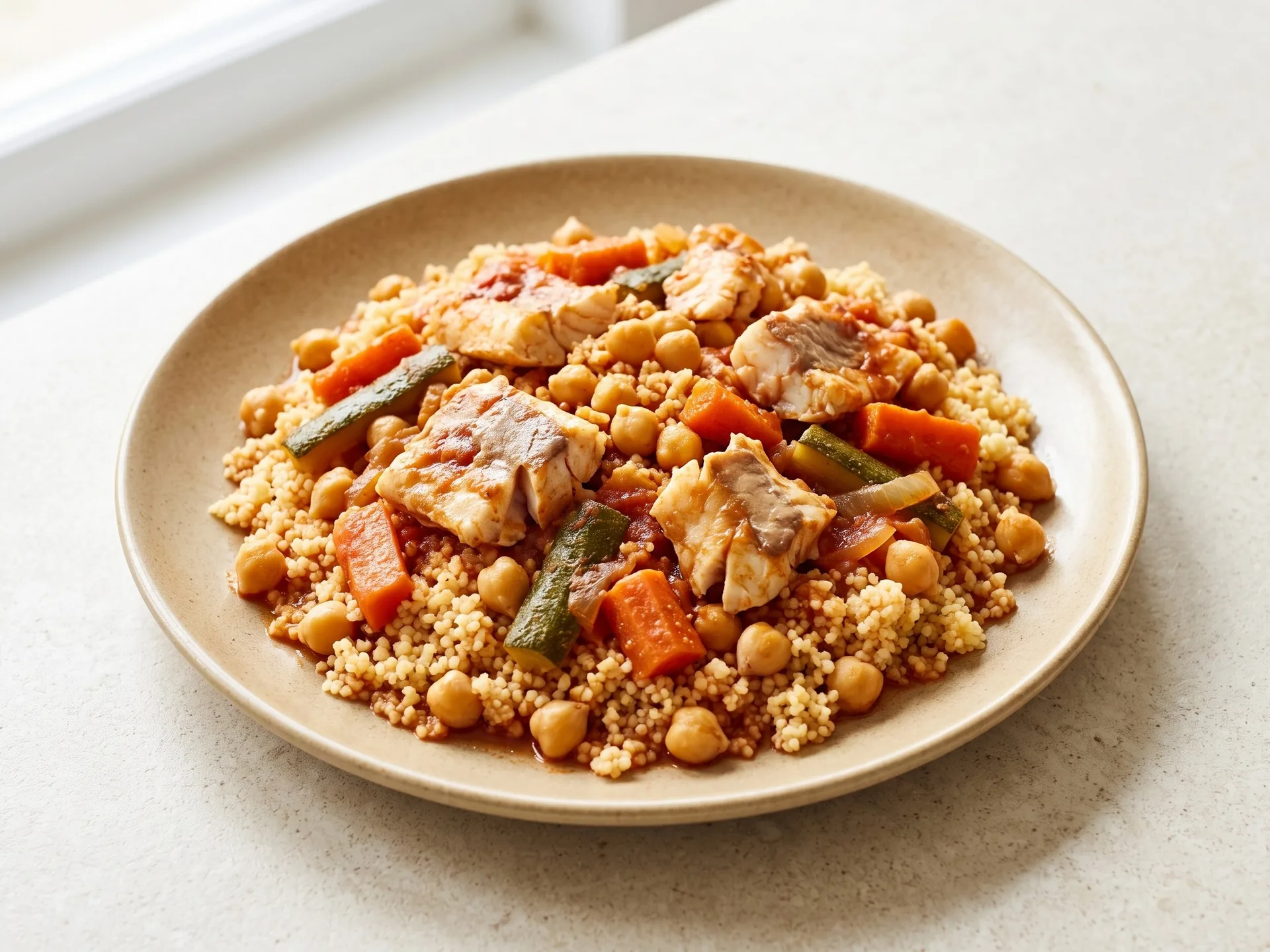 Tunisian Fish Couscous