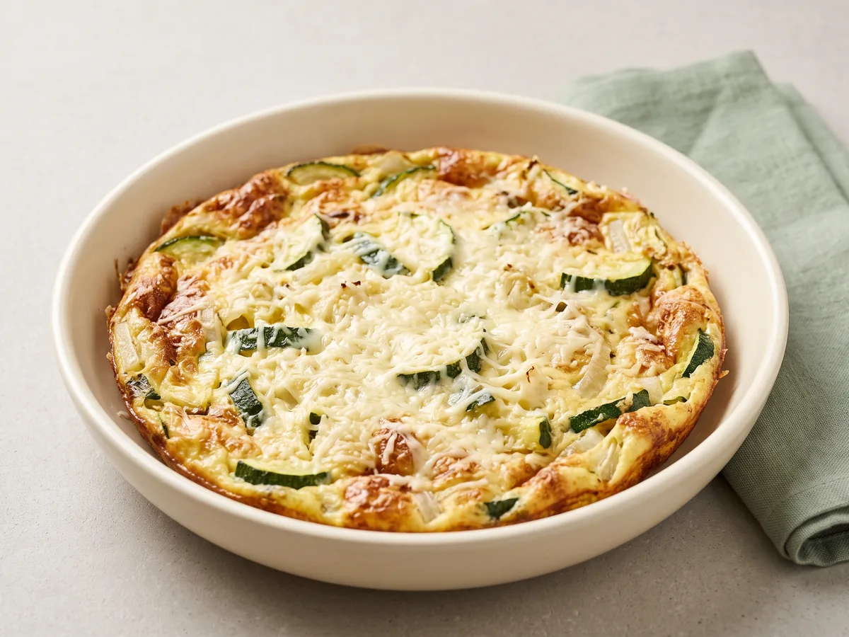 Zucchini and Parmesan Frittata