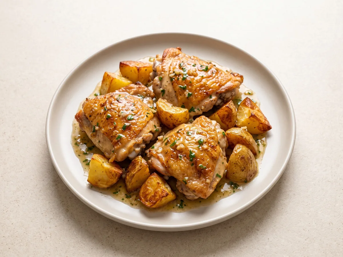Pollo al Ajillo (Spanish Garlic Chicken)