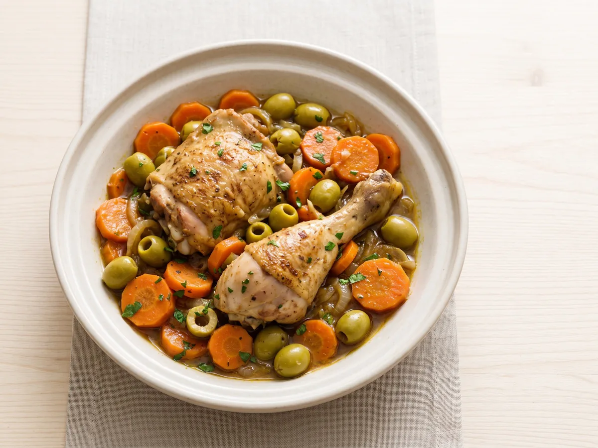 Chicken Tajine Zitoun