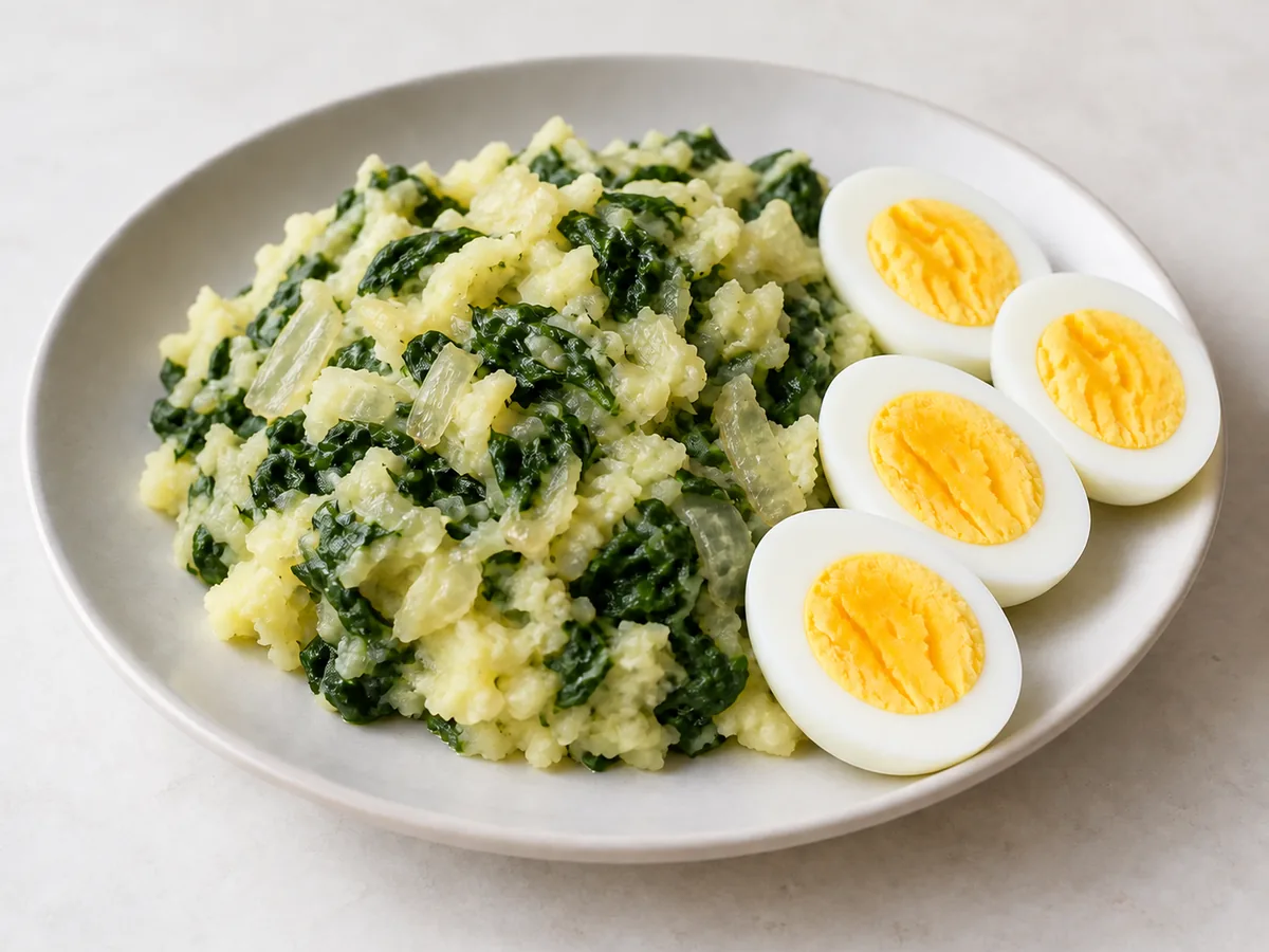 Spinach Stamppot
