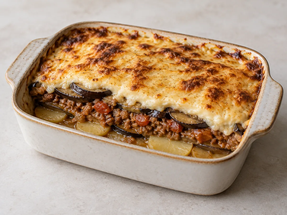 Eggplant Moussaka