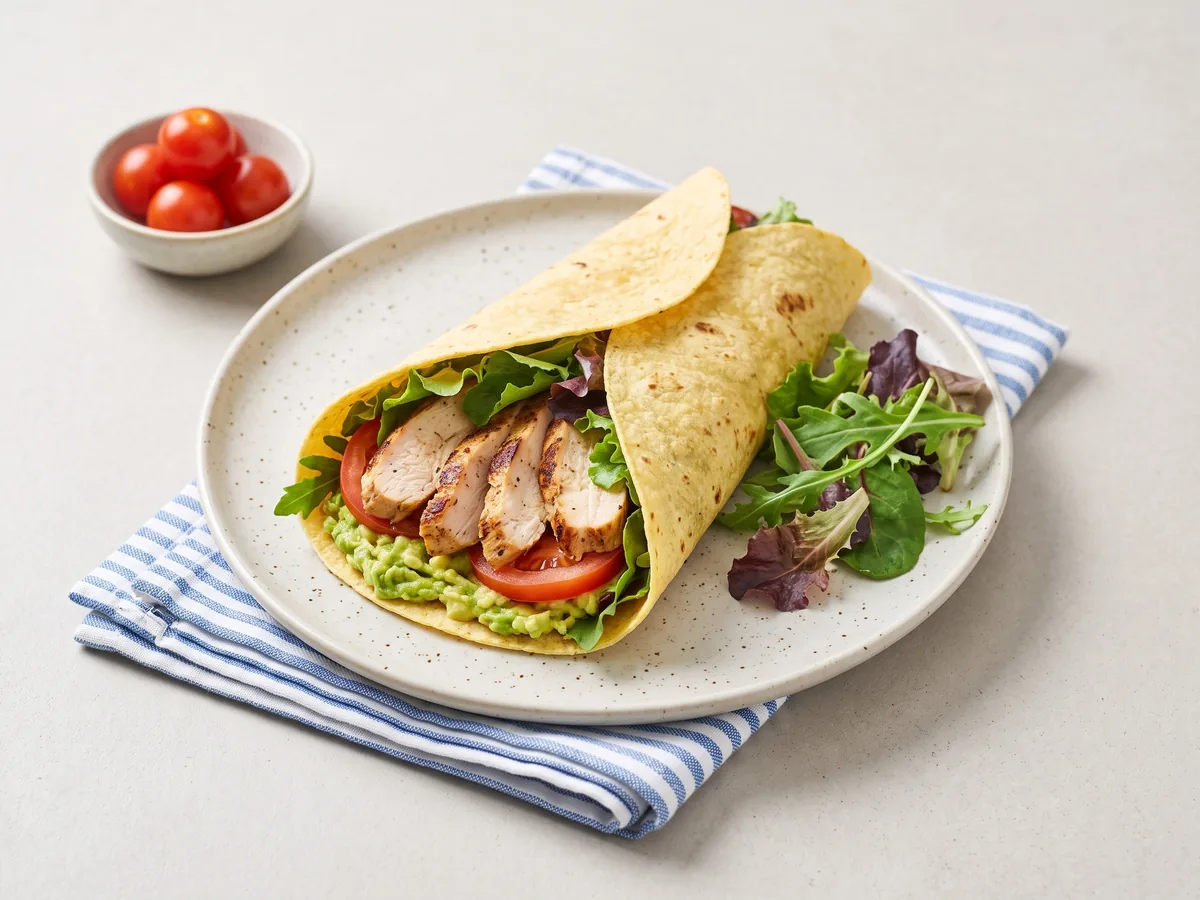 Turkey and Avocado Wrap