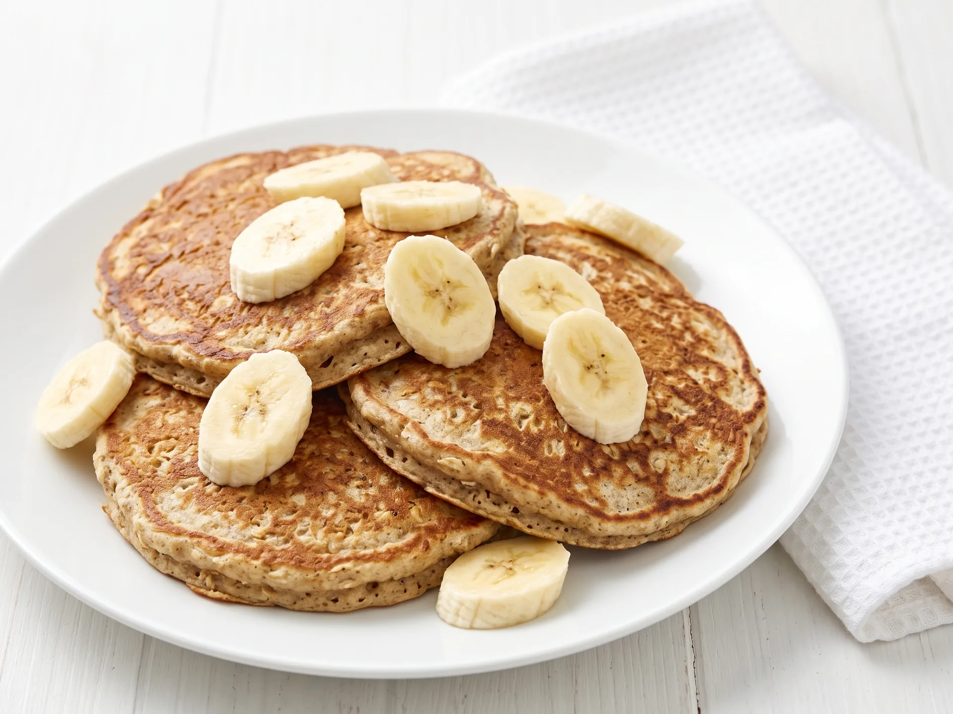 Pancakes protéinés banane-avoine